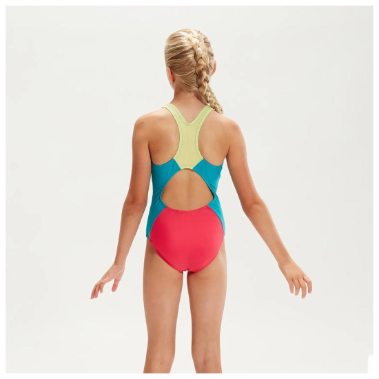 Speedo Παιδικό ολόσωμο μαγιό Colourblock Spiritback
